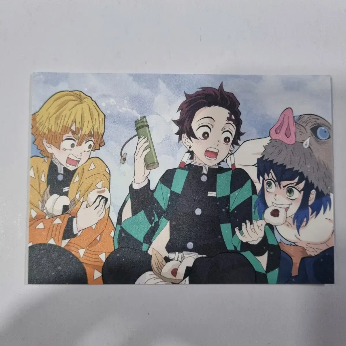 鬼滅の刃炭治郎善逸伊之助フォトカードポストカードイヤーナイフ